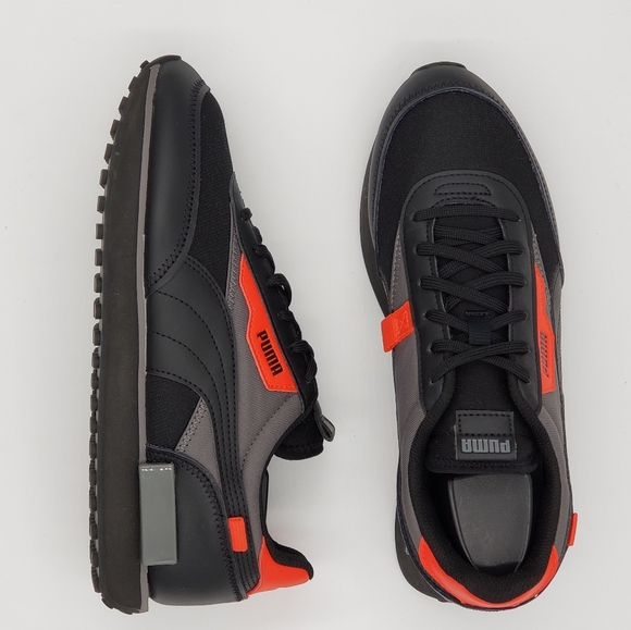 Puma Shoes Puma Future Rider Sprint Black High Risk Red Poshmark